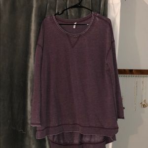 Purple Yoga sweater